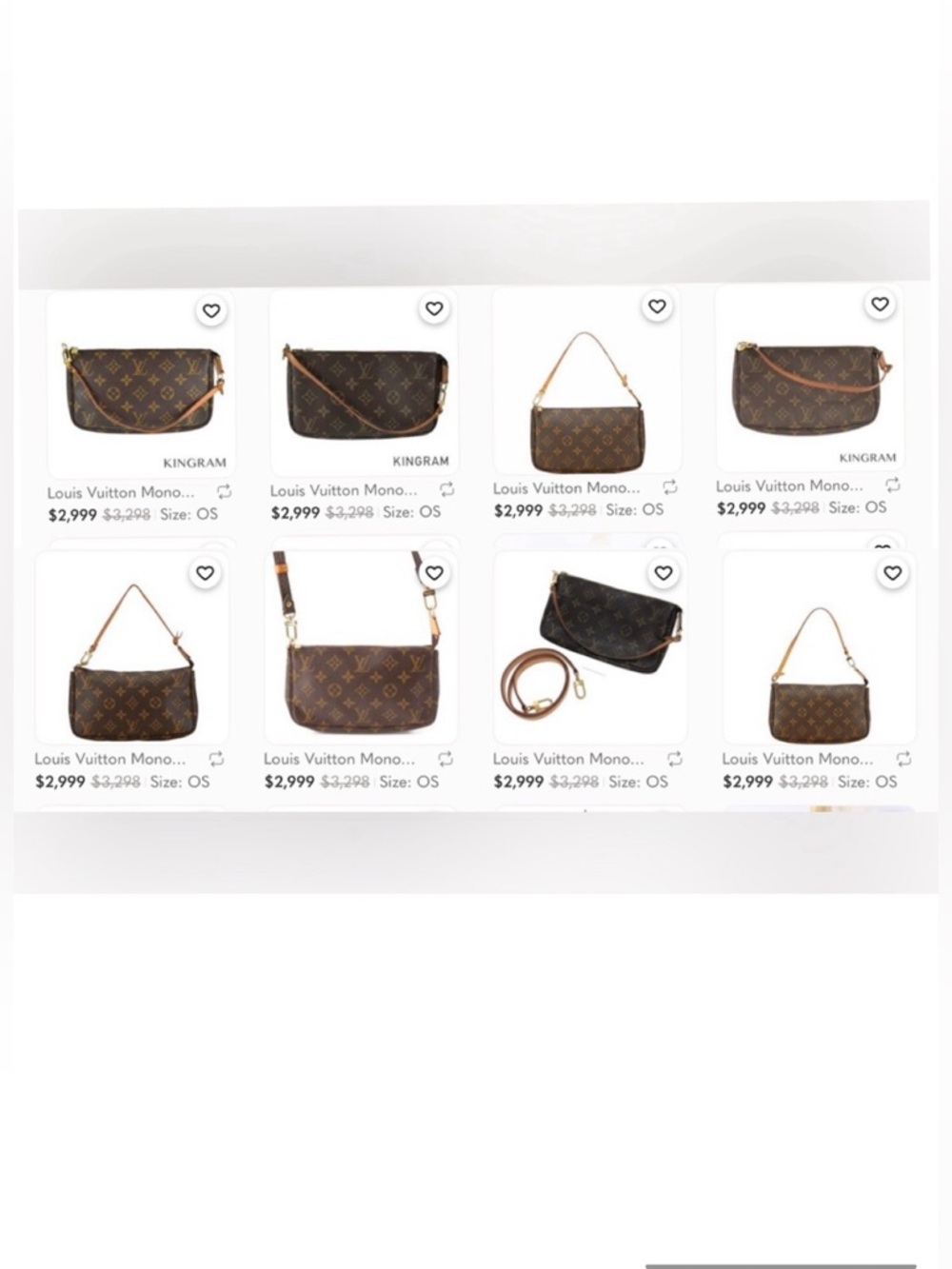 ✅ LV Pochette Accesories LOUIS VUITTON AUTHENTIC+BOX+DUSTBAG - Picture 9 of 12